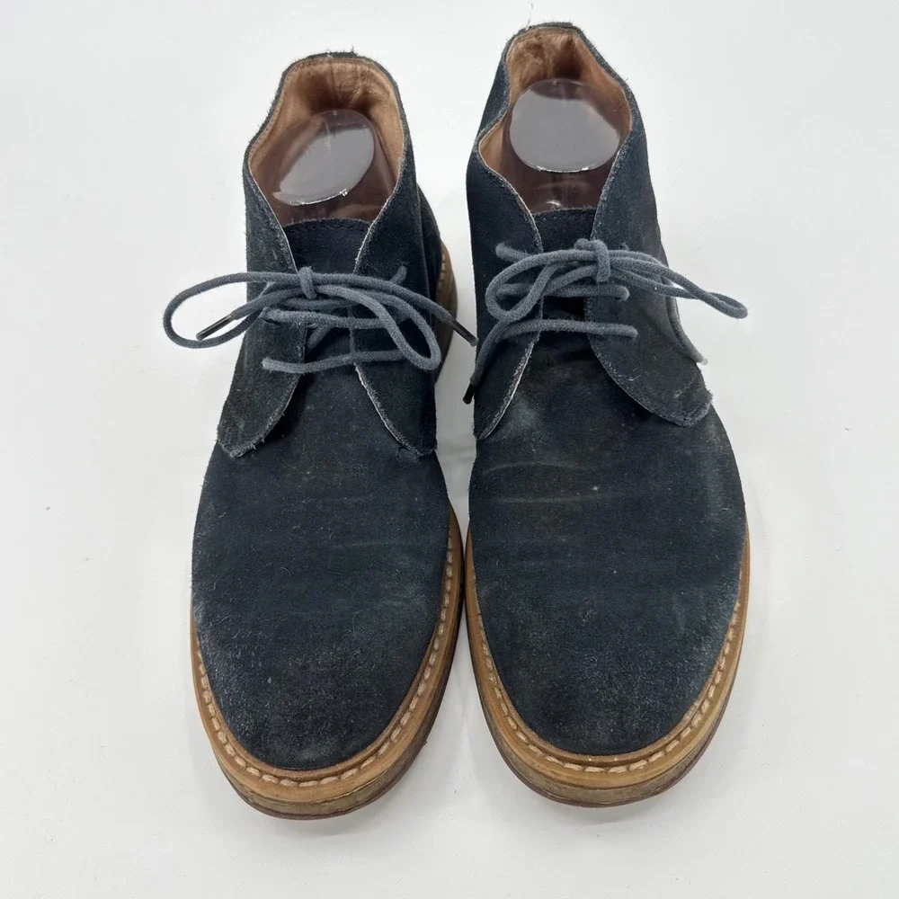 1901 Canyon Blue Suede Chukka Boots‎ Mens 9M Navy Blue Suede Desert Boots 1901 Canyon Blue Suede Chukka Boots‎ Mens 9M Navy Blue Suede  main image 2